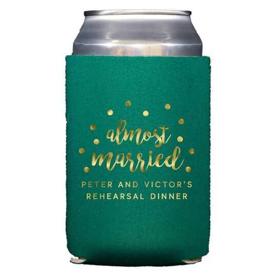 Confetti Dots Almost Married Collapsible Huggers